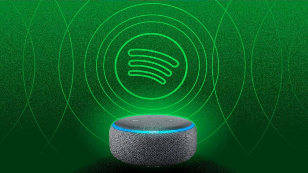 Using Spotify on Amazon Alexa for smart home music control